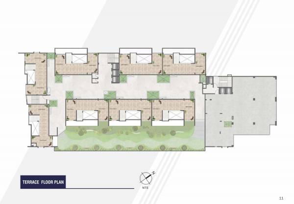  fortune-tower Fortune Tower Cluster Plan for Terrace Floor