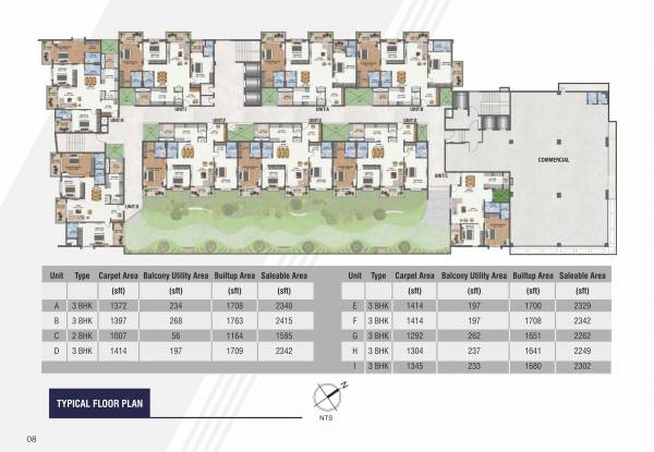  fortune-tower Fortune Tower Cluster Plan for Typical Floor