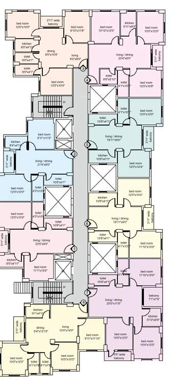  green heights 2 Loharuka Green Heights 2 Cluster Plan