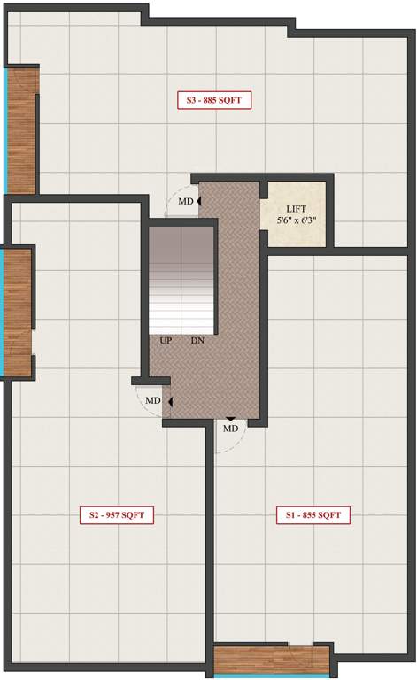  ath bright ATH Bright Cluster Plan For 2nd Floor
