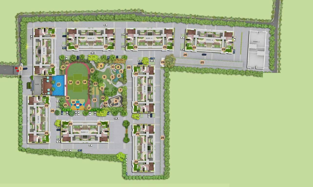  aparajita sports city Layout Plan