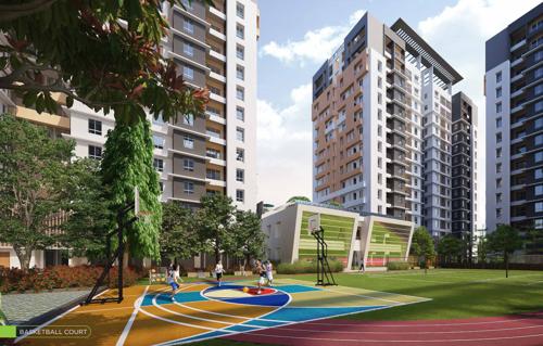  aparajita-sports-city Basketball Court