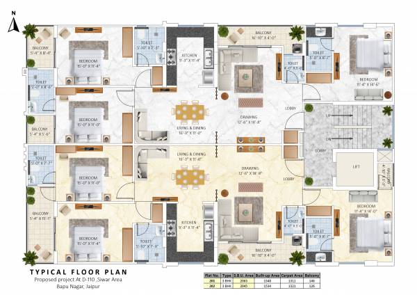  janki-royale Janki Royale Cluster Plan