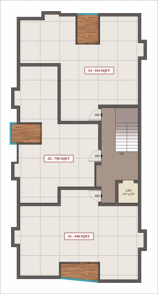  ath-moonlight ATH Moonlight Cluster Plan for 2nd Floor
