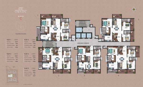 Block A Cluster Plan crescent Block A Cluster Plan