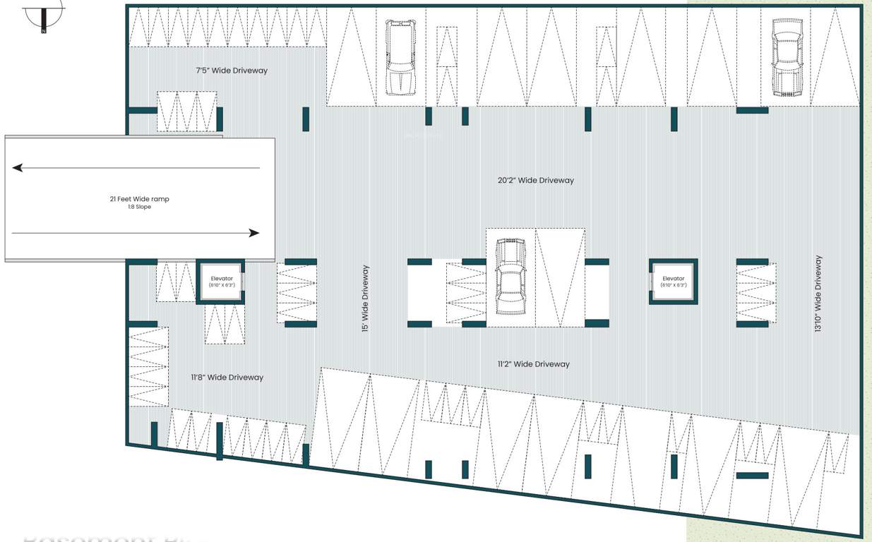  rajeshwar residancy Rajeshwar Residancy Cluster Plan For Basement