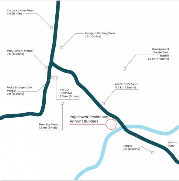  rajeshwar-residancy Location Plan