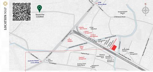 sahajanand-vatika Location Plan