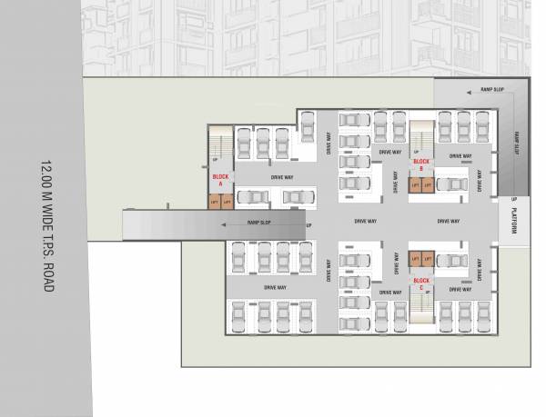  sahajanand-harmony C Block Cluster Plan