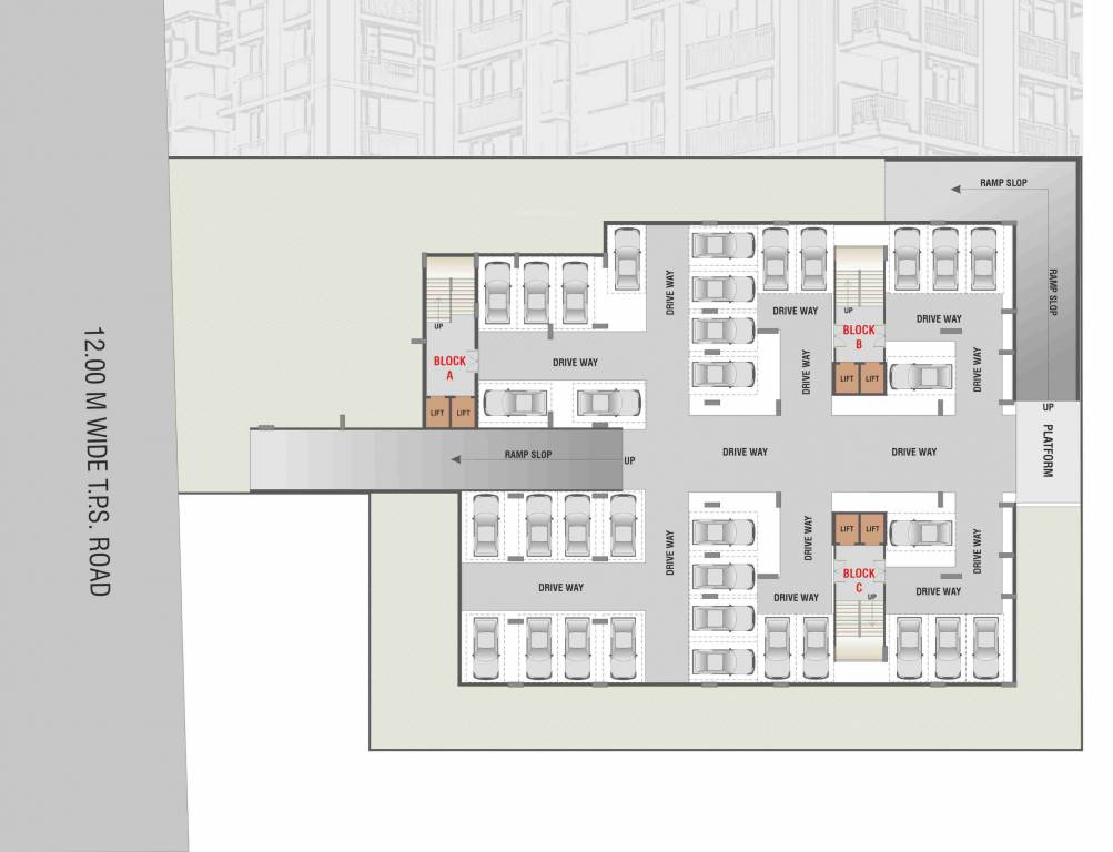  sahajanand harmony C Block Cluster Plan