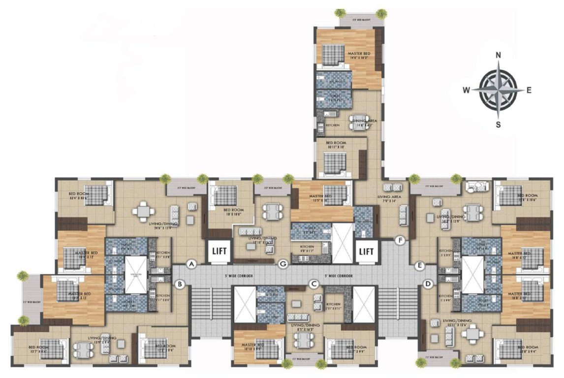 iswar niwas Cluster Plan