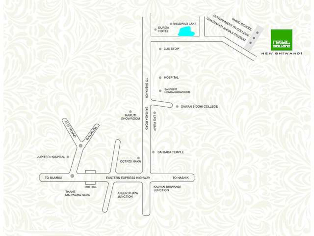  regal square phase 4 tower 8 and 1 Location Plan