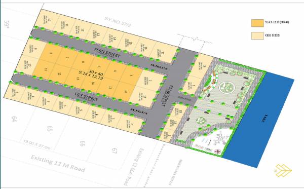  avani-lakeview Layout Plan