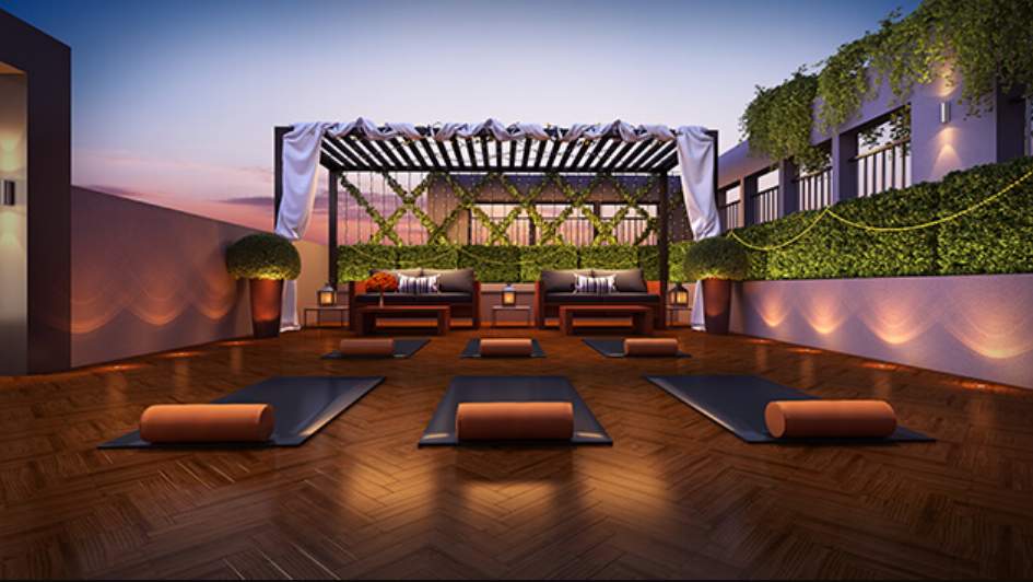  amberley Yoga/ Meditation Area