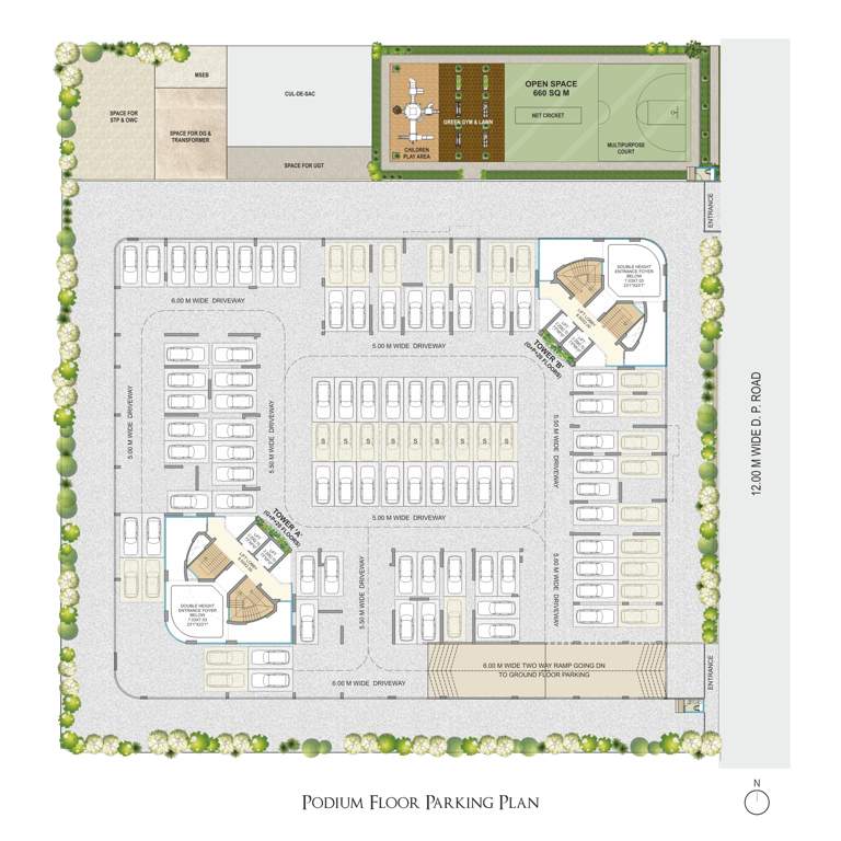  antonia the sky villa Antonia The Sky Villa Cluster Plan