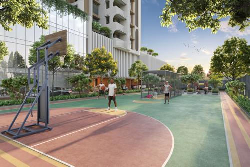 antonia-the-sky-villa Basketball Court