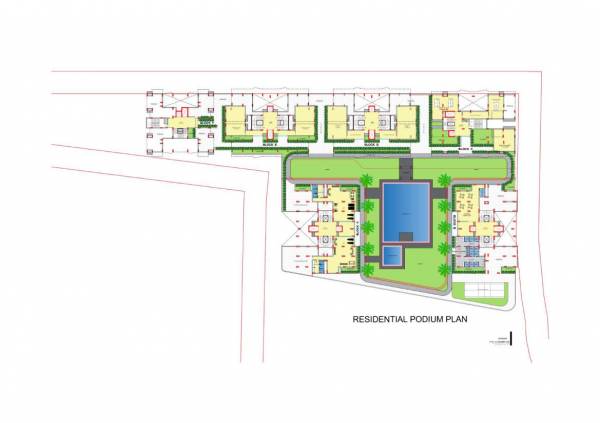 Cluster Plan ishwari-greens-block-b-c Cluster Plan