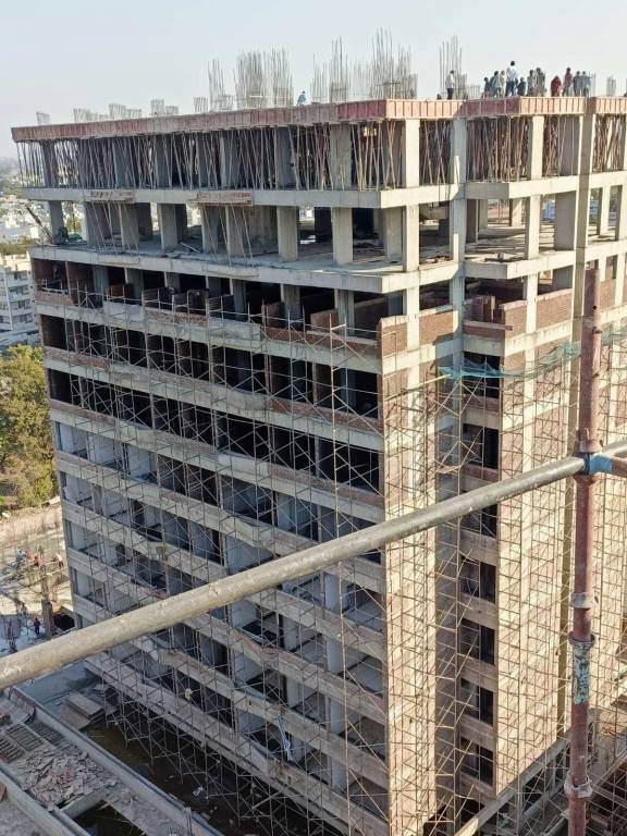  ishwari greens block b c Construction Status Jan 23