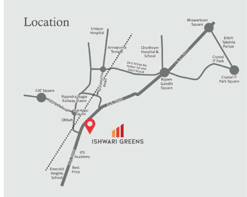 Location Plan ishwari-greens-block-b-c Location Plan