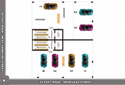  mangala Eeshani Mangala Cluster Plan For Ground Floor