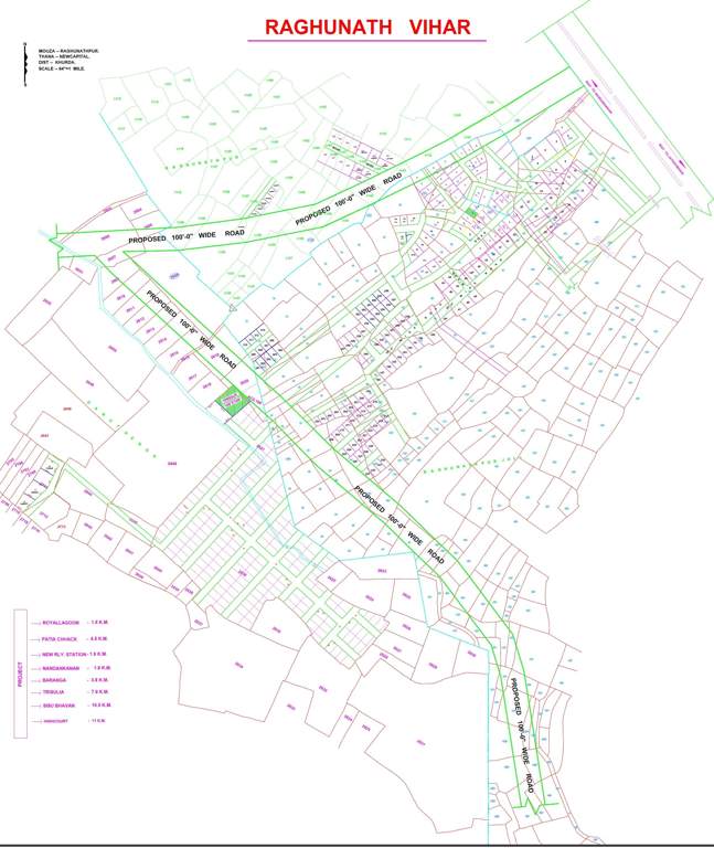  raghunath vihar Master Plan