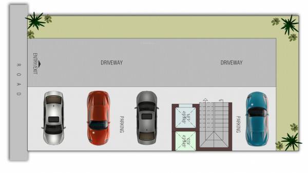  feather Feather Cluster Plan For Ground Floor