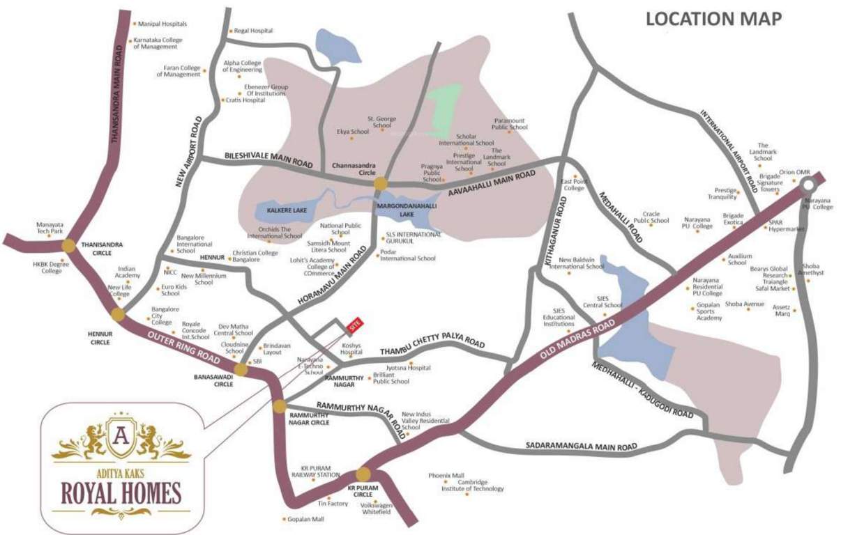  kaks royal homes Location Plan