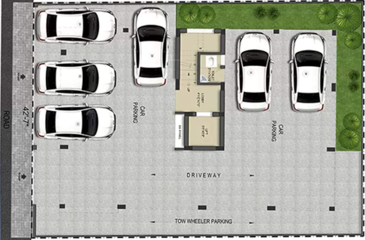  choice anugraha Right Choice Anugraha Cluster Plan for ground Floor