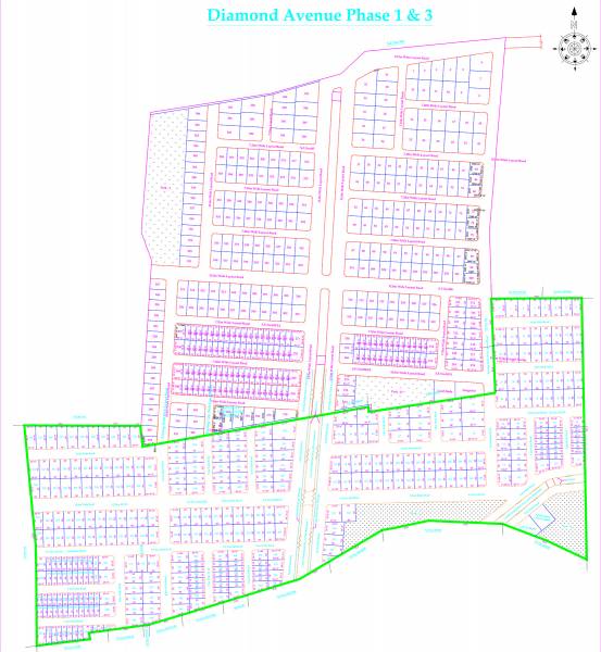  diamond-avenue Layout Plan