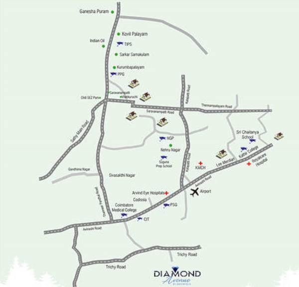  diamond-avenue Location Plan