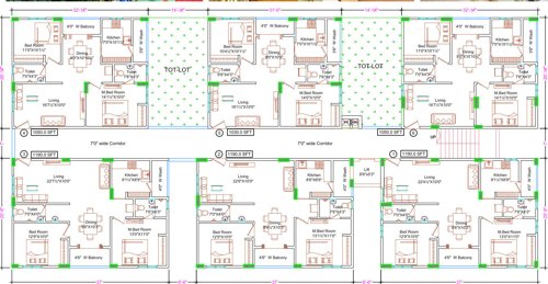  residency Residency Cluster Plan From 1st To 5th Floor