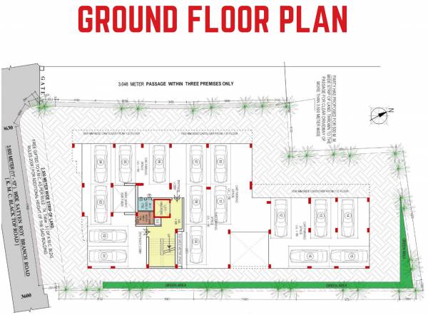  delight Sun Delight Cluster Plan for ground Floor