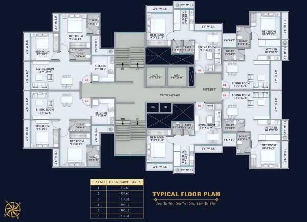  jayram-heights Jayram Heights Typical Cluster Plan