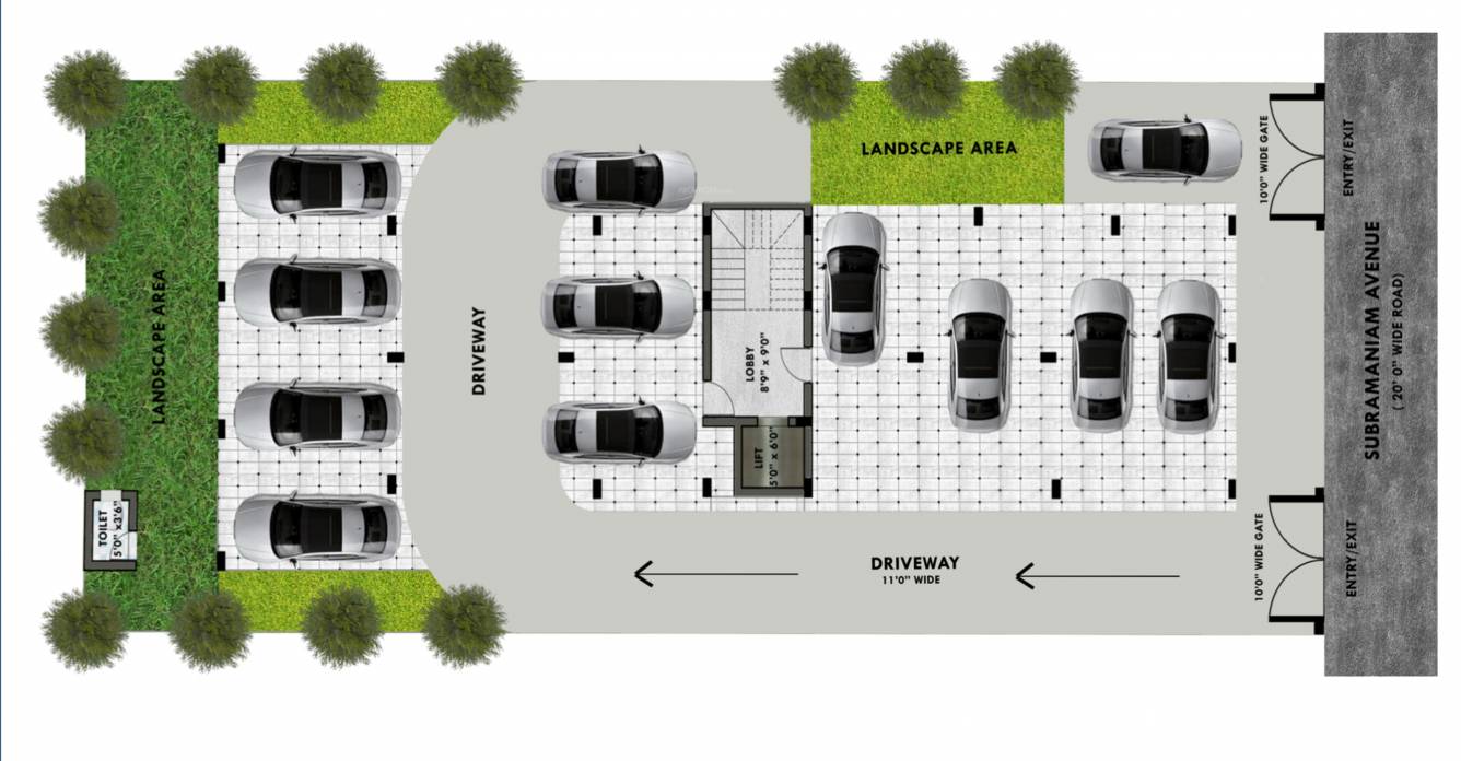  palacio Palacio Cluster Plan