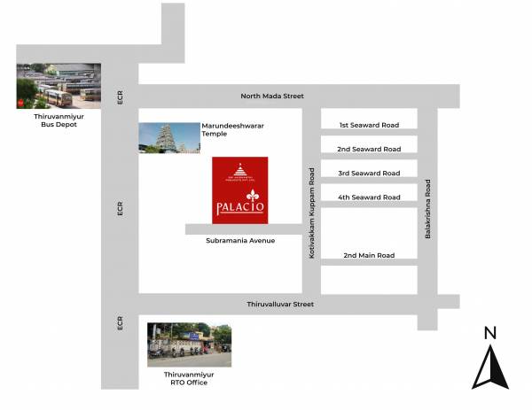 palacio Location Plan