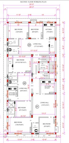  kannan-colony Kannan Colony Cluster Plan For 2nd Floor