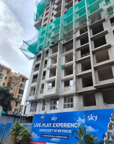  sky Vinay Unique Residency Bldg No 10 D Wing Construction Status Sept-23