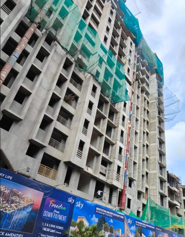  sky Vinay Unique Residency Bldg No 10 E Wing Construction Status Sept 23
