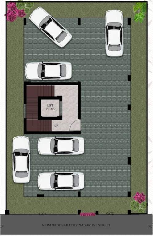  darsh gardens Darsh Gardens Cluster Plan For Ground Floor