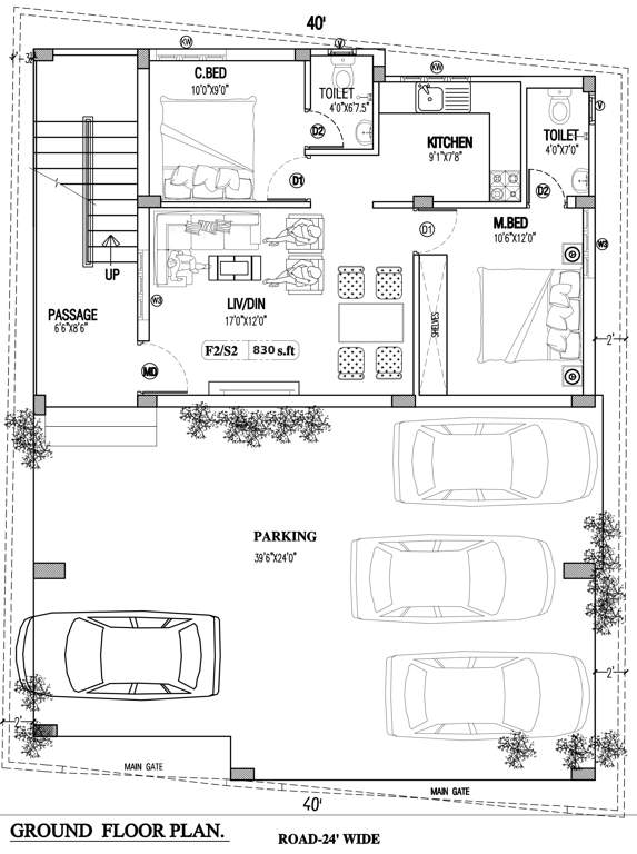  aadhira Aadhira Cluster Plan For Ground