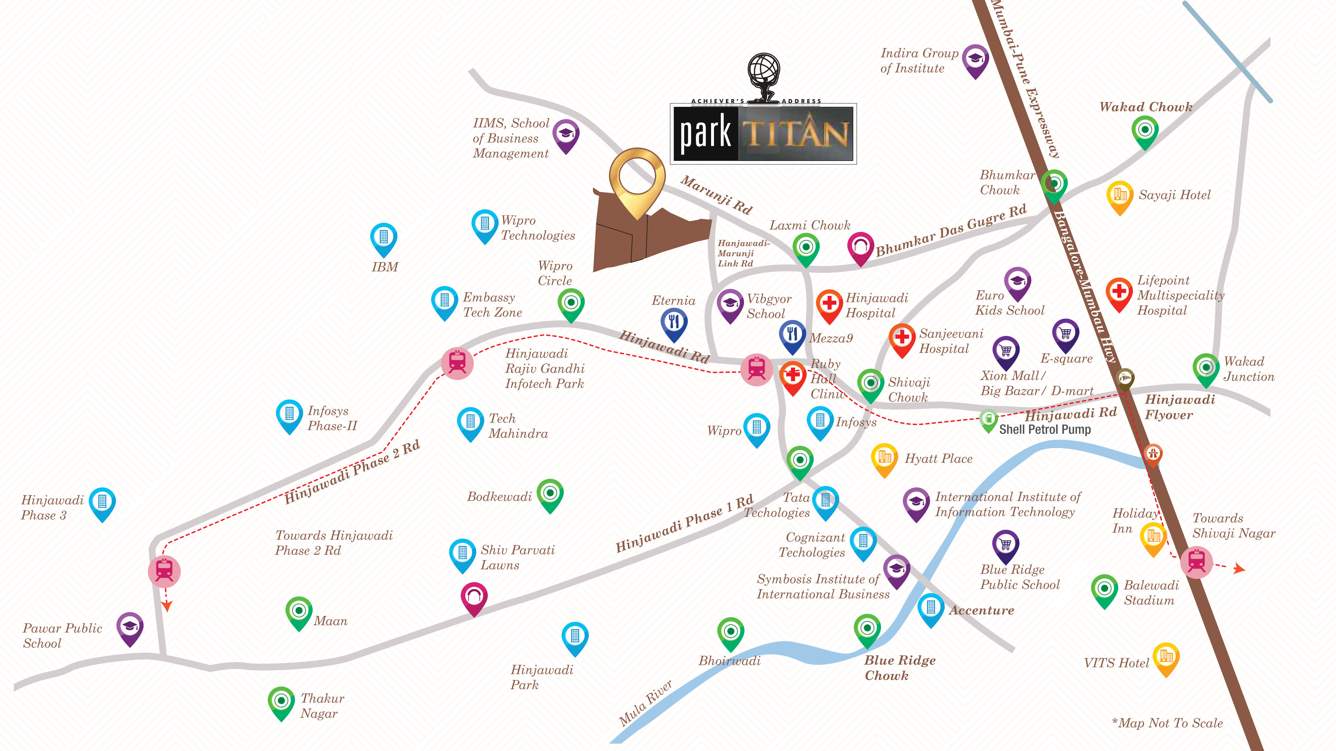  park titan phase ii Location Plan