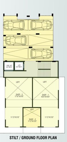  sai-kiran Sai Kiran Cluster Plan for ground Floor