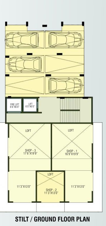  sai kiran Sai Kiran Cluster Plan for ground Floor