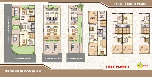  akshar-park Akshar Park Cluster Plan for ground Floor