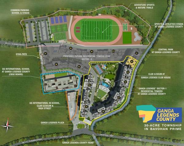 Master Plan ganga-legend-building-a1 Master Plan