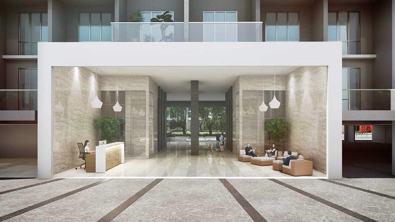  ganga legend building a1 Entrance Lobby