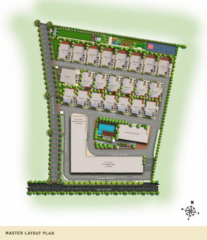  srivari trisara Master Plan