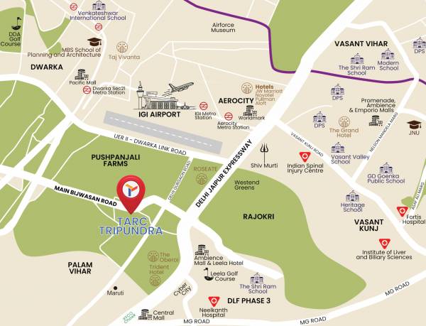 Location Plan tarc-tripundra Location Plan