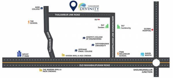  divinity Location Plan