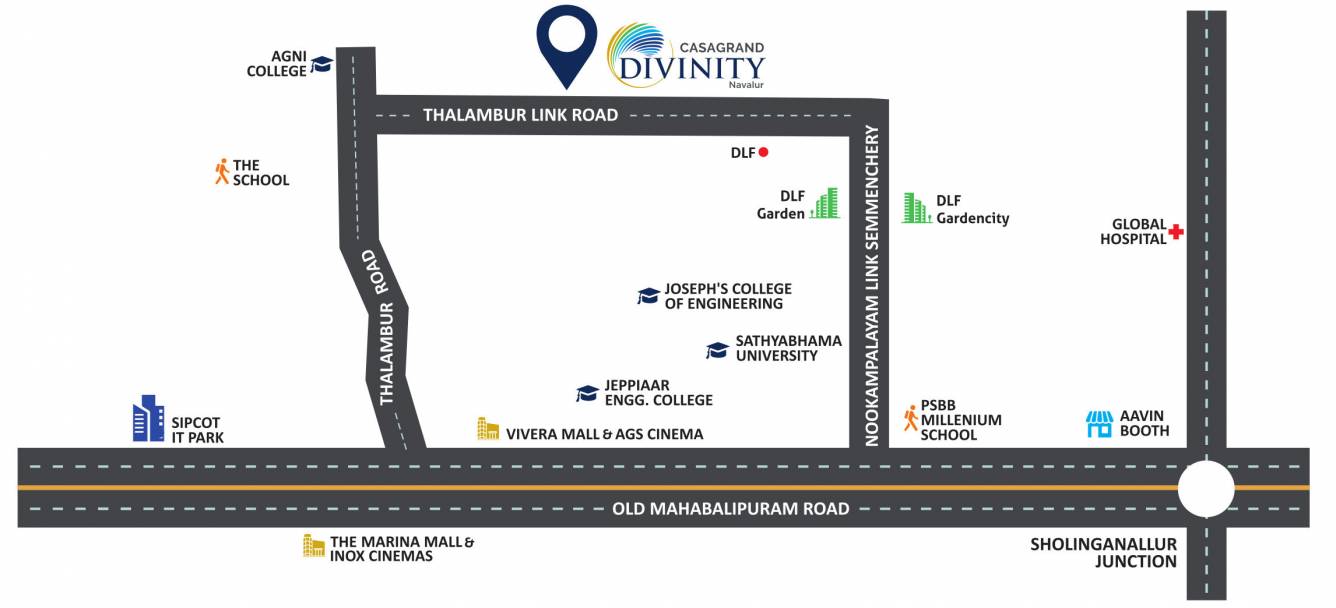  divinity Location Plan